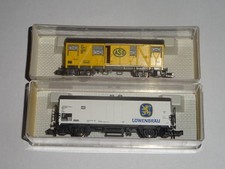 Fleischmann N 2 Stk. Güterwagen 8332 + 8328 sehr guter Zustand in der Ovp
