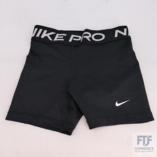 Nike Mädchen G M Np 3in kort Shorts, Black/White, M