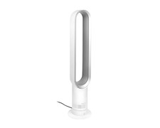 Dyson AM07 Air Multipler, Turmventilator, Silber/Weiß, 10 Stufen, Lüfter