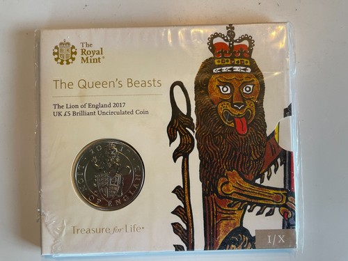 The royal mint 2017 coin - 2017, £5