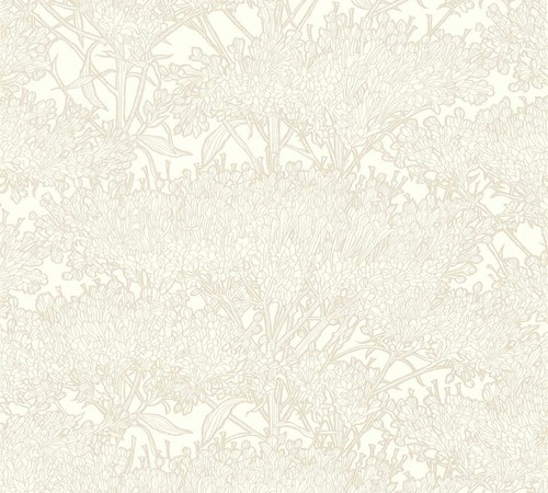 Vliestapete floral kräuter - vliestapete,