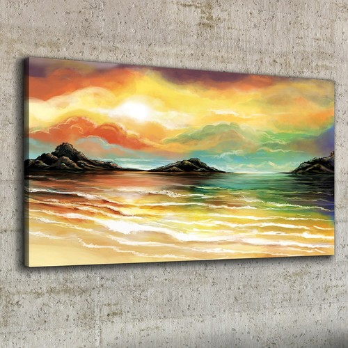 Canvas wandbild leinwand - canvas,