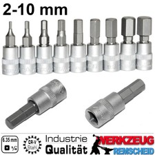 9-tlg Stecknuss Sechskant