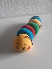 **BRIO** Raupe bunt Kinder Stofftier mit Klingelgeräusch Kuscheltier rar