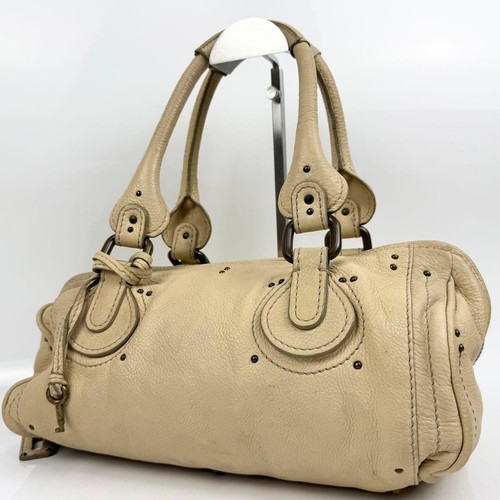 Chloe paddington beige leder - chloe,
