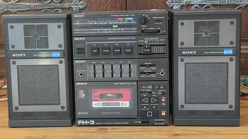 Sony stereoanlage mit - fh-3,