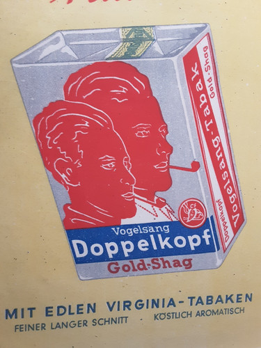 Werbung tabak pfeife vogelsang - werbung/tabak, pfeife/vogelsang