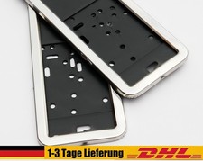 2 x Kennzeichenhalter