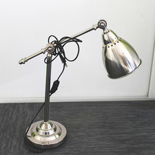 Ikea Tischlampe, BAROMETER, Metall, silber, gebraucht ...