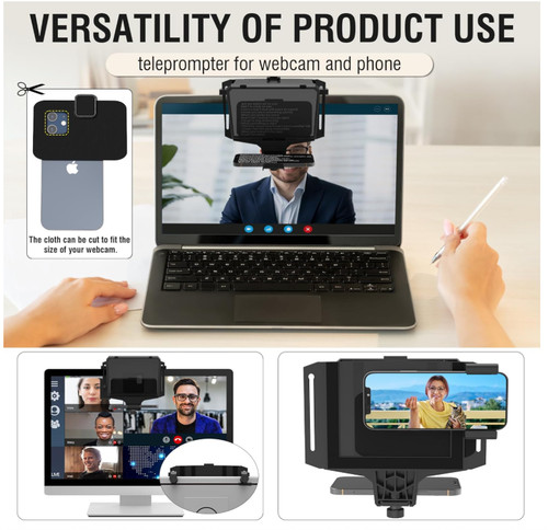 Mobile teleprompter device - mobile,