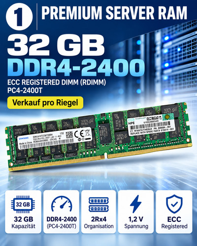 32gb ddr4 2400 - ddr4-2400, ecc