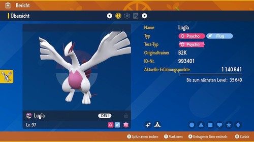 Shiny lugia pokemon - shiny, ✨