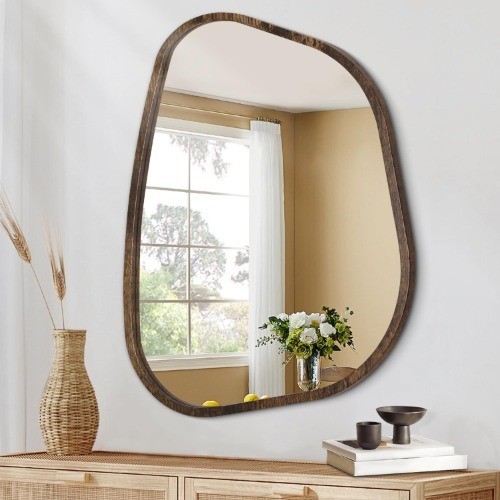 Moderne ovale wandspiegel - moderne,