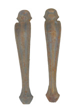 2x alter Griff Lade Eisen