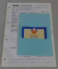 Bosch Testwerte Glas 2600 V8