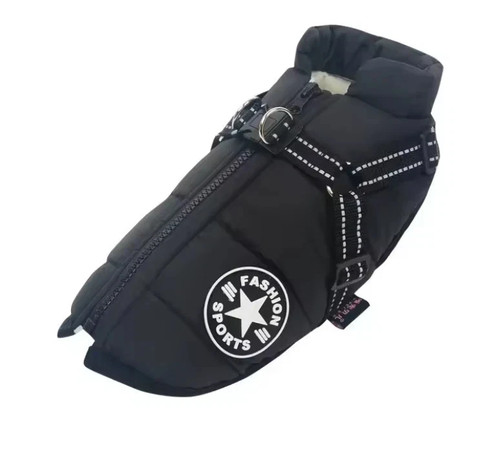 Hunde jacke mit geschirr - jacke,
