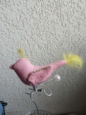 Handgenähter  Dekovogel mit