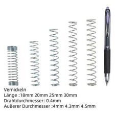 Druckfeder Draht Durchmesser
