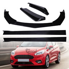 Für Ford Fiesta ST Spoilerschwert Frontlippe + Seitenschweller + Heckdiffusor