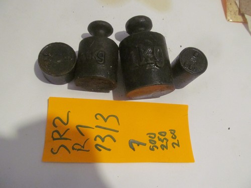 4rostige gewichte - gewichte, f