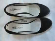 Damen Buffalo girl, Pumps, Gr. 38, schwarz, Wedge-/Keilabsatz