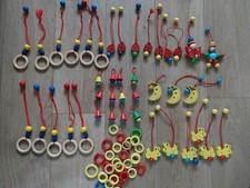 70 Teile Holzspielzeug Babys