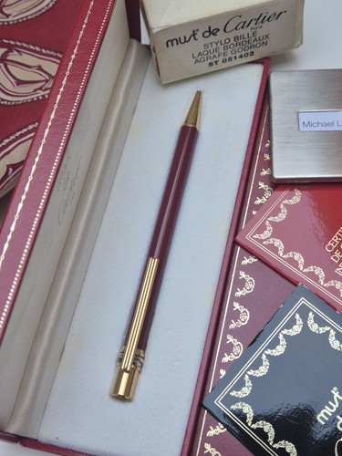Cartier laque stylo bille - cartier,