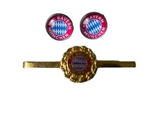 FC BAYERN MÜNCHEN - MANSCHETTENKNÖPFE + KRAWATTENNADEL