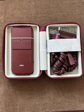 Vintage Braun Ladyshaver 5666 Damen Rasierer im Ledercase / Unbenutzt/Neuzustand