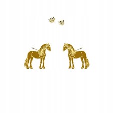 Ohrringe Friesenpferd 925