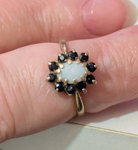 Ovaler cluster ring - ovaler, 9