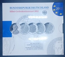 BRD, 5 x 10 Euro Silber