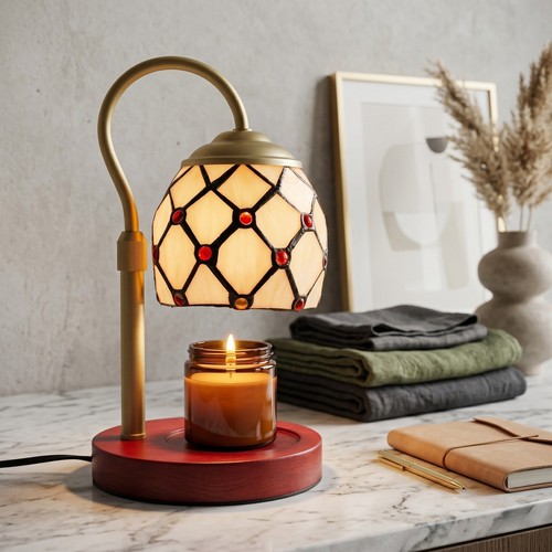 Tiffany kerzenwärmer lampe - tiffany,