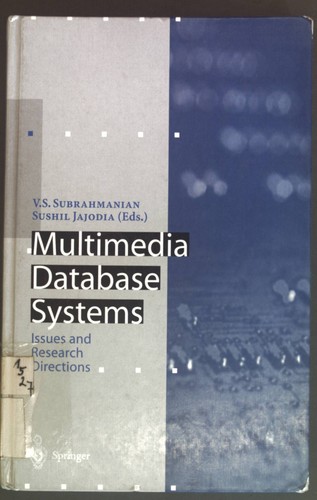 Multimedia database systems - multimedia,