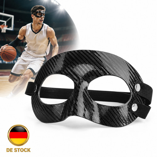Schwarze basketballmaske - schwarze,