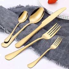 60Tlg Besteck Set bis für 12Personen Besteck Tafelbesteck Essbesteck Edelstahl