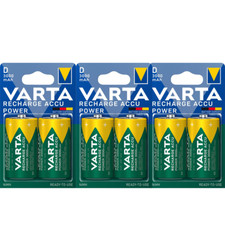 6 x Varta Recharge Accu Power