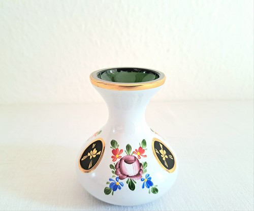 Kleine antike bohemia vase - kleine,