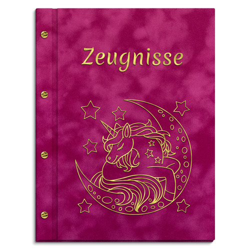 Zeugnismappe pinker - zeugnismappe,