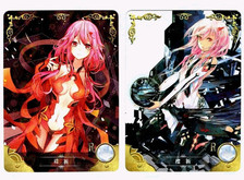 Goddess Story Waifu Card TCG | Guilty Crown - Inori Yuzuriha | CARD SET [ 2x ] 