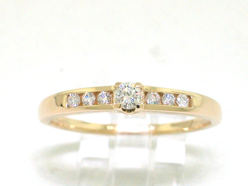 Brillant ring 750 gelbgold - ring,