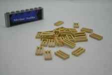 Lego (c) 25 x Fliesen Gitter -