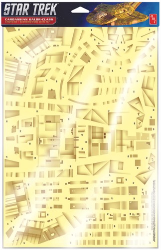 Weathered panel decal set - panel, für