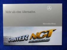 Mercedes-Benz Sprinter NGT Erdgas-Technik MJ 2009 - Prospekt Brochure 09.2008