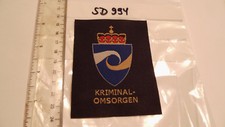 Polizei Norwegen Abzeichen