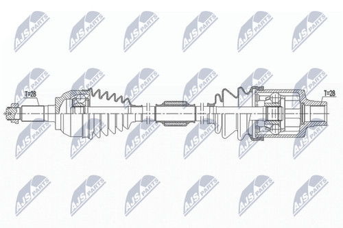Nty antriebswelle npw - nty,