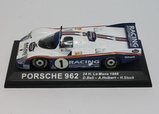 PORSCHE 962 #1 Sieger Le Mans 1986 D. Bell-H.J. Stuck-A. Holbert 1:43 Hachette