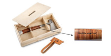 HALDER Handbeil Weil du scharf bist! Geschenkbox Graviert Beil Axt Geschenk NEU