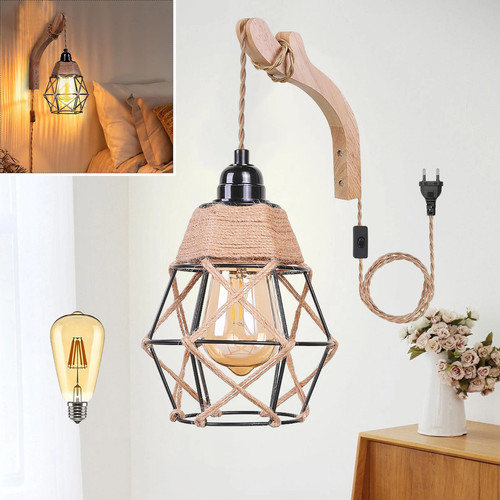 Vintage wandleuchte innen - vintage,