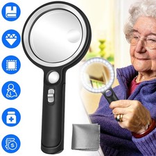 30 LED Lupe Leselupe mit